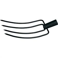 Вилы 4-х рогие, сенные, 210х310 мм, без черенка (63835) 39382