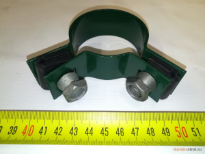 Металлический хомут Ф60мм угловой 866405