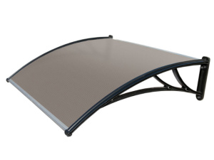 Козырек из поликарбоната бронза (КК-ПБ) 1500мм 125527