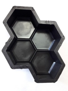 Форма для брусчатки"Соты"(60мм) 08776