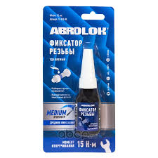 Фиксатор резьбы синий (удаляемый) 10мл ABRO 056404