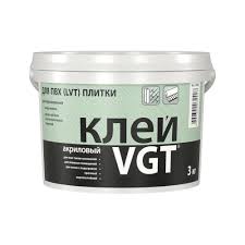 Клей ПВХ (LVT) акриловый для  плитки, 3,0 кг ОЩ71490
