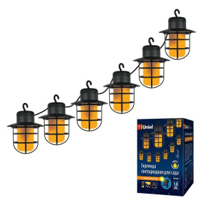 Садовая гирлянда на солнечной батарее «Фонарики» USL-S-121/PT2500 LANTERNS (солар) Х034655
