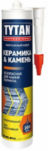 Клей монтажный ТИТАН керамика+камень 310мл 798690