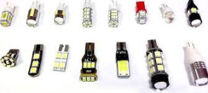 Лампа диодная T10 2SMD 12V цвет. 5630