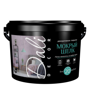 Штукатурка декоративная DALI-decor Мокрый шелк 5кг 963384