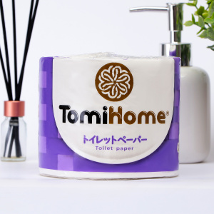 Бумага туалетная "TomiHome" 3сл. 25м 4рул. Х977732