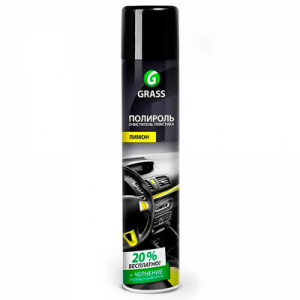 Полироль-очиститель пластика ЛИМОН GRASS 750мл 120107-1