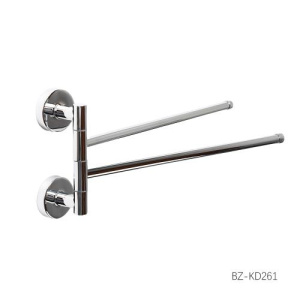 Вешалка настенная для полотенец 2-е пальца BZ-KD261 988295