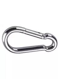 Карабин ART 9075 A4 пожарный нержавейка 10х100  899362