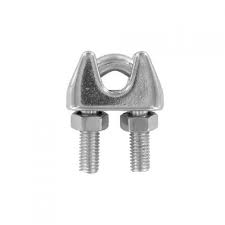 Зажим ART 9074 А4 для троса с 2-мя гайками 8,0 мм нержавейка 899317