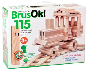 Конструктор BrusOk 115шт СП30505