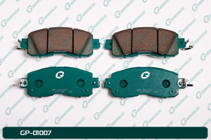 А4-6 Дисковые тормозные колодки GP-01007 (G-brake)