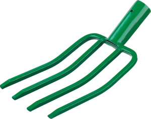 Вилы РОСТОК 140х235 мм, с квадратными зубьями, углеродистая, без черенка (39717) 1028609