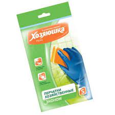 Перчатки хозяйственные латексные "Хозяюшка Мила" эконом Х895245