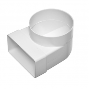 Колено соедин 120*60*Ф100 угловое (612СК10ФП)(612СК10КП) 08989