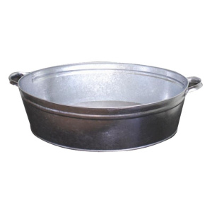 Таз овальный оцинкованный 17 л Х56535