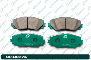 А4-6 Дисковые тормозные колодки GP-02274 PF-1524 (G-brake)