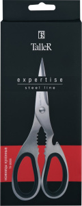 Ножницы кухонные, нерж. сталь, пластик, TALLER Х950476