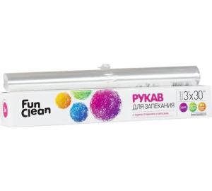 Рукав для запекания Fun Clean 3м*30см в картонной упаковке (6462) 74828