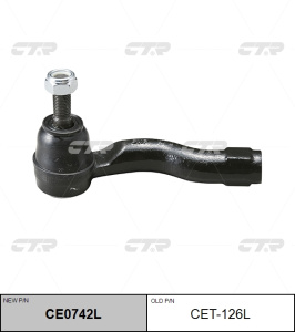 A1-3 Наконечник рулевой CET-126L CTR