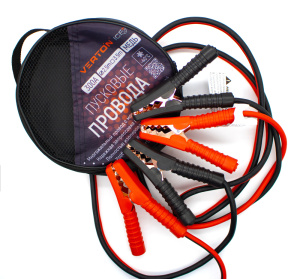 Пусковые провода VERTON Snow. Пусковой ток 300А. Длина 3.5 м. SN-300-3.5