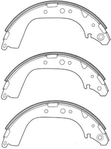 А4-9 Барабанные тормозные колодки GS-02280 FN-2280 (G-brake)