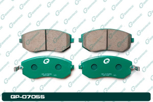 А4-6 Дисковые тормозные колодки GP-07055 PF-7460 (G-brake)
