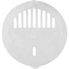 Крышка бытовая п/э сливная Твист d-82 (728466) 034976