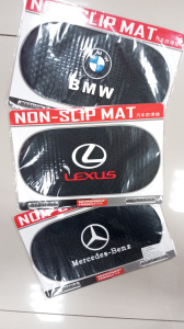 Коврик на панель овальный в ассортименте (30x15см) 9510