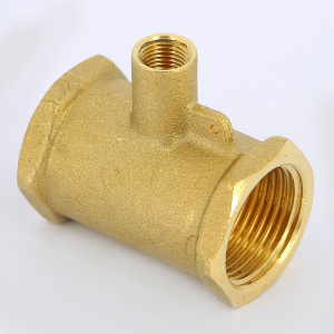 Тройник под датчик теплосчетчика 1/2х1/4х1/2 Вр 19937