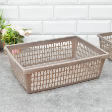 Корзина для хранения, прямоугольная, ВЕЛЕТТА, 11х38х28 см 42346