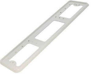 Рамка номера пласт.(белая) 97300 AB006-б