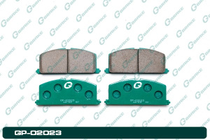А4-6 Дисковые тормозные колодки GP-02023 PF-1077C (G-brake)