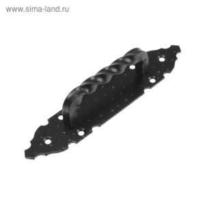 Ручка-скоба Декор-2 РС100-S, цвет черный матовый 3648092 ОБ982002