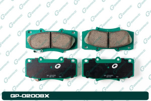 А4-3 Дисковые тормозные колодки GP-02008X (G-brake) 04465-0K240/ 04465-0K330