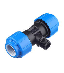 Тройник компрессионный 25НР1/2 18438