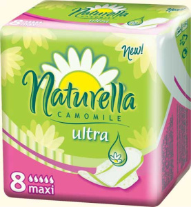 Женские гигиен. прокладки Camomile Maxi Sinqle NATURELLA Ultra 8 шт.(5099) Х112770