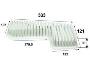 Воздушный фильтр BRA-0546 A-195