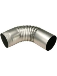 Колено холоднокатаная сталь D100мм/90гр 46099