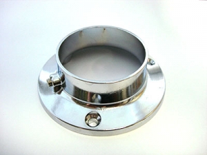 Трубодержатель торцевой ф50 плоский с фиксатором (00101028) 52052