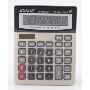 Калькулятор 12-разрядов 147х160х35мм JS-1200VT Х09295