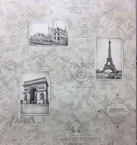 Обои виниловые Париж-11 (мол-сер) 582 338-9 0,53*10м у/ц 37860
