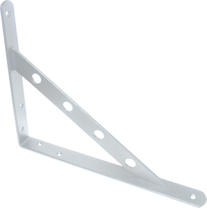 150*125мм Кронштейн белый 47684