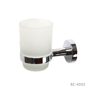 Стакан для зубных щеток BZ-KD02 (металл+стекло)988226