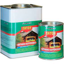 Мастика АНЛЕС битум-каучуковая "Питон", 1л 896484