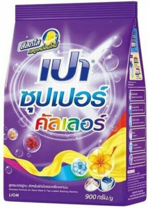 Стир.порошок д/всех типов стир.маш. 900гр LION "PAO" "Color Nano Tech" (для цветного белья) Х00914