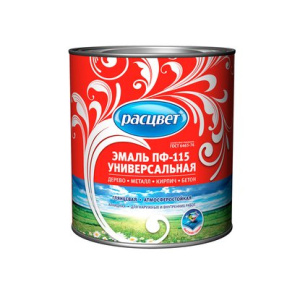 Эмаль "Расцвет" красная 2,7кг 59006