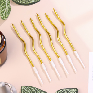 Свечи для торта "Серпантин" 6шт. Х33288