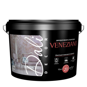 Штукатурка декоративная DALI-decor венецианская ведро 7кг 963346